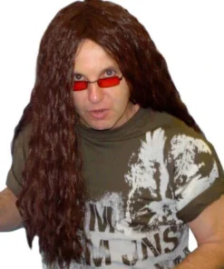 Carnival Products Rocker 1970's Brown Heavy Metal Costume Wig