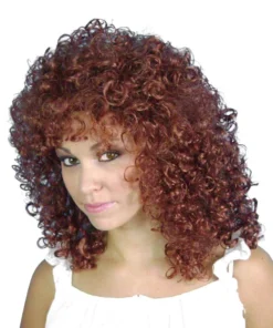 Carnival Products Ringlets 1980's Women Auburn Costume Wig Womens