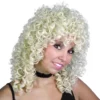 Carnival Products Womens Ringlets 1980's Women Blonde Costume Wig