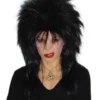 Carnival Products Womens Elvira Black 80's Wig Spiky Layered Party Costume Halloween Mullet 1 Carnival Products Womens Elvira Black 80's Wig Spiky Layered Party Costume Halloween Mullet