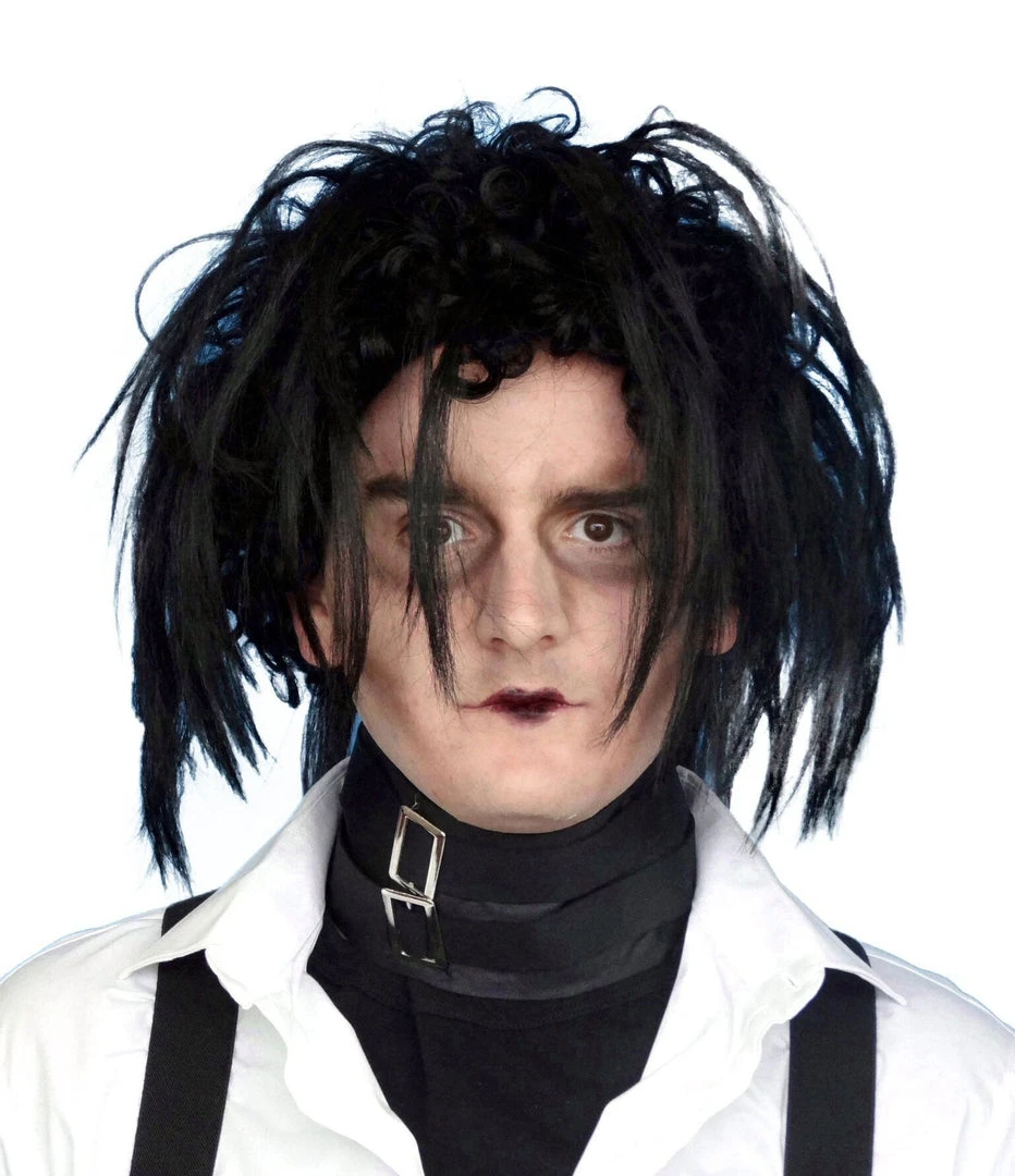 Carnival Products Edward Black Costume Wig Halloween Fancy Dress Buy Costumes 3 Carnival Products Edward Black Costume Wig Halloween Fancy Dress Buy Costumes
