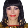 Carnival Products Cleopatra Braid Costume Wig Egyptian Fancy Dress Womens