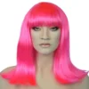 Carnival Products Hot Pink Cleopatra Costume Wig Disco Fancy Dress Womens