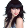 Carnival Products Retro Long Layered 70's Black Costume Wig Fancy Dress
