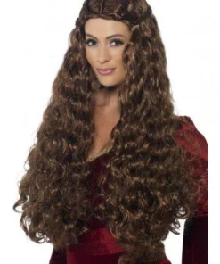 Smiffy's Womens Princess Medieval Costume Wig