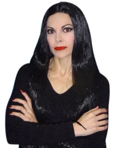 Carnival Products Morticia Adams Halloween Costume Wig
