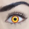 Interalia Flame Eyes Halloween Wildfire Contact Lenses 1 Day Use Womens
