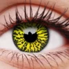 ColourVue Yellow Eclipse Contact Lenses Buy Costumes